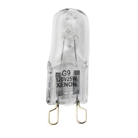 Maxim Lighting 25 Watt Xenon Bi-Pin G9 Base 120 Volt Bulb Clear Bulb BUX-25W-G9-CL-120V
